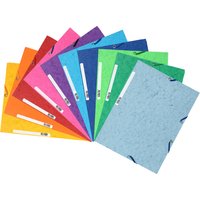 EXACOMPTA Eckspannermappe, DIN A4, Karton 400 g/qm, gelb