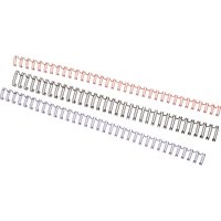 GBC Drahtbinderücken WireBind, A4, 21 Ringe, 8 mm, silber
