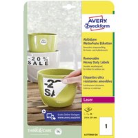 AVERY Zweckform Wetterfeste Etiketten, 105x148 mm, ablösbar
