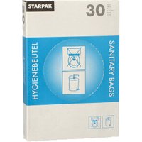 STARPAK PE-Hygienebeutel, unbedruckt, weiß