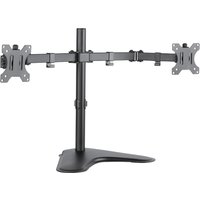 LogiLink Doppel-Monitorhalterung, Standfuß, Armlänge: 399 mm