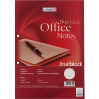 LANDRÉ Briefblock Office, A4, 50 Blatt, 70 g/qm, kariert