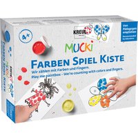 KREUL Fingerfarbe , MUCKI, , Farben Spiel Kiste Set