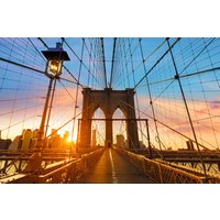 PAPERFLOW Wandbild , Brooklyn Bridge, , aus Plexiglas