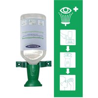 HYGOSTAR Augenspül-Station, inkl. 500 ml Augenspülung