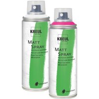 KREUL Sprühfarbe MATT SPRAY, silber, 200 ml