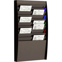 PAPERFLOW Wand-Sortiertafel, 20 Fächer, A4 hoch, schwarz
