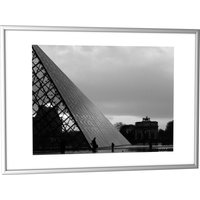 PAPERFLOW Alu-Bilderrahmen, (B)500 x (H)700 mm, silber