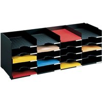 PAPERFLOW Sortierstation Formularbox, 20 Fächer, grau