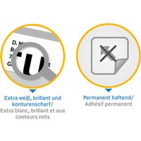 HERMA Universal-Etiketten PREMIUM, 52,5 x 29,7 mm, weiß