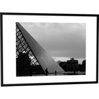 PAPERFLOW Alu-Bilderrahmen, (B)600 x (H)800 mm, schwarz