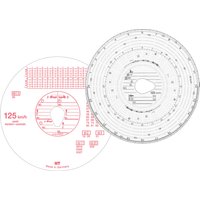 RNK Verlag Diagrammscheibe HAUG, 125 km/h, Kombi