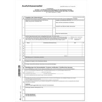 RNK Verlag Vordruck , Ausfuhrkassenzettel, , DIN A4, SD
