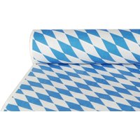 PAPSTAR Damast-Tischdecke , Bayrisch Blau, , (B)1,0 x (L)50 m
