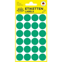 AVERY Zweckform Markierungspunkte, Durchmesser 12 mm, grün