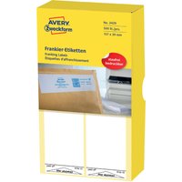 AVERY Zweckform Frankier-Etiketten, 130 x 40 mm, einzeln AVERY Zweckform Frankier-Etiketten, 130 x 40 mm, einzeln
