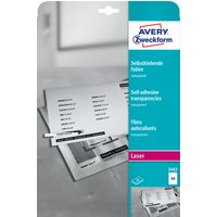 AVERY Zweckform Laser/Kopier-Folien A4 transparent 100 Stück