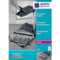 AVERY Zweckform OHP-Folien A4, klar, 0,13 mm,