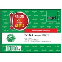sigel Formularbuch , Quittung, , 2 + 1 Aktion sigel Formularbuch , Quittung, , 2 + 1 Aktion