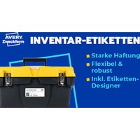 AVERY Zweckform Typenschild-Etiketten, Durchm.: 30mm, silber
