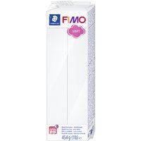 FIMO SOFT Modelliermasse, ofenhärtend, weiß, 454 g