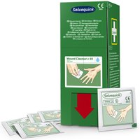 CEDERROTH Salvequick Wundreinigungstücher, steril, 40er Pack