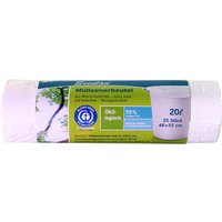 Secolan Mülleimerbeutel, naturweiß, 20 Liter