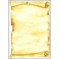 sigel Design-Papier, DIN A4, 90 g/qm, Motiv , Pergament,