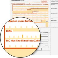 sigel Bankformular , PC-SEPA-Überweisung, , DIN A4
