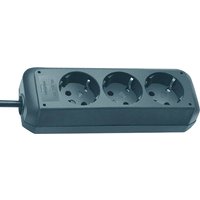 brennenstuhl Steckdosenleiste , Eco-Line, , 3-fach, weiß