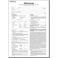 sigel Vordruck , Mietvertrag, , A4, 4-seitig