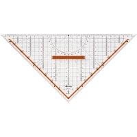 rotring Geometriedreieck Centro, mit abnehmbarem Griff