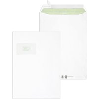 MAILmedia Versandtasche Envirelope, C4, mit Fenster, weiß MAILmedia Versandtasche Envirelope, C4, mit Fenster, weiß