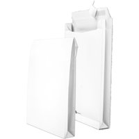 SECURITEX Faltenversandtasche C4, ohne Fenster, weiß