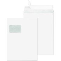 SECURITEX Versandtasche, C4, weiß, mit Fenster, 130 g/qm