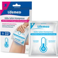 Lifemed Kälte-Sofort-Kompresse, 150 x 130 mm, weiß