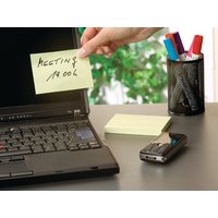 tesa Office Notes Haftnotizen, 100 x 75 mm, gelb