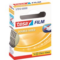 tesa Film, doppelseitig, transparent, 12 mm x 7,5 m tesa Film, doppelseitig, transparent, 12 mm x 7,5 m