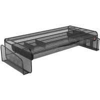 ALBA Monitorständer , MESHUP, , aus Drahtmetall, schwarz