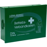 LEINA Betriebsverbandkasten, Inhalt DIN 13169, grün