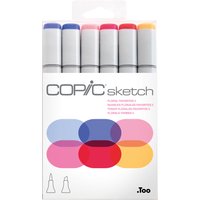 COPIC Marker sketch, 6er Set , Floral Favorite 2,