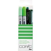 COPIC Marker ciao, 4er Set , Doodle Pack Green,