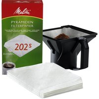 Melitta Pyramidenfiltertüten 202s für Gastronomie-Maschinen Melitta Pyramidenfiltertüten 202s für Gastronomie-Maschinen