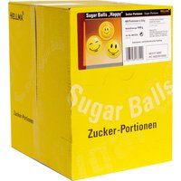 HELLMA Zuckersachets Sugar Balls , Happy, , im Displaykarton