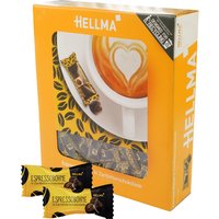 HELLMA Espresso-Bohnen in Zartbitterschokolade, im Karton
