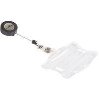 DURABLE Namensschild, mit Ausweishalter, 85 x 54 mm