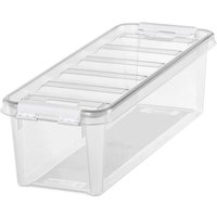 smartstore Aufbewahrungsbox CLASSIC 3,5 L, Clips: weiß