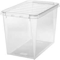 smartstore Aufbewahrungsbox CLASSIC 66 L, Clips: weiß