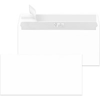 MAILmedia Briefumschläge DIN lang, haftklebend, weiß