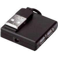 DIGITUS USB 2.0 Hub, 4-Port, schwarz DIGITUS USB 2.0 Hub, 4-Port, schwarz